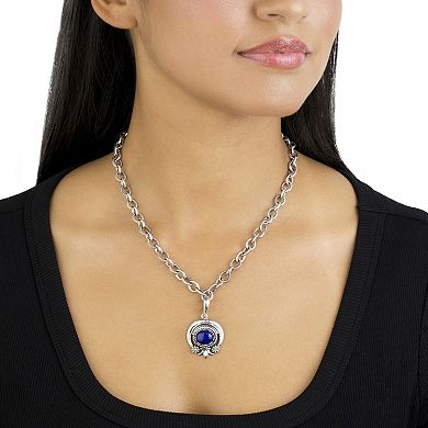 Southwest Spirit® Sterling Silver Lapis Lazuli Naja Pendant