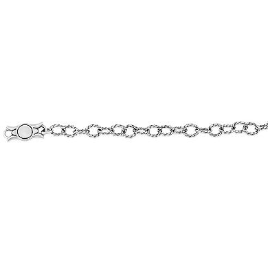 Southwest Spirit Sterling Silver Spiny Oyster Squash Blossom Necklace with Domed Shells