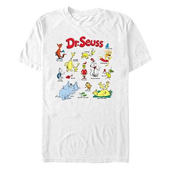 Big & Tall Dr. Seuss Textbook Seuss Graphic Tee
