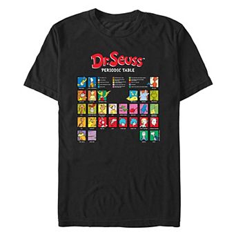 Big & Tall Dr. Seuss Periodic Table Graphic Tee