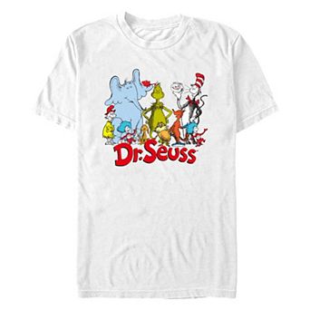 Big & Tall Dr. Seuss Group Shot Graphic Tee