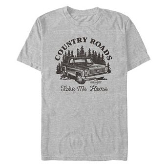 Big & Tall Country Roads Take Me Home Tee