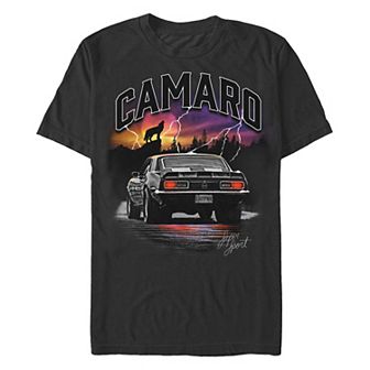 Big & Tall Camaro Howl Graphic Tee