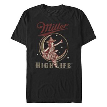 Big & Tall Miller High Life Moon Logo Graphic Tee
