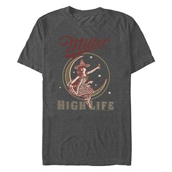 Big & Tall Miller High Life Moon Logo Graphic Tee