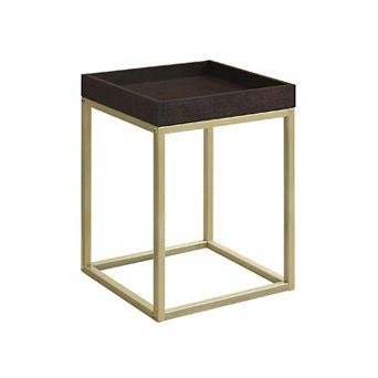 INK+IVY Modena Square Nesting End Table with Tray Top