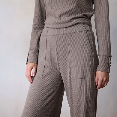 Women's LC Lauren Conrad Super High Rise Wide Leg Cozy Pants