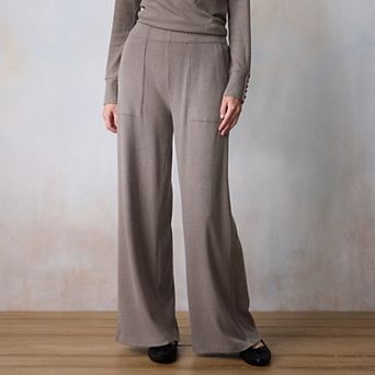 Women's LC Lauren Conrad Super High Rise Wide Leg Cozy Pants