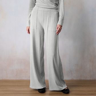 Women's LC Lauren Conrad Super High Rise Wide Leg Cozy Pants