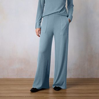 Women's LC Lauren Conrad Super High Rise Wide Leg Cozy Pants