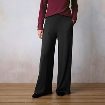 Women's LC Lauren Conrad Super High Rise Wide Leg Cozy Pants