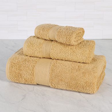 SUPERIOR Oregon Solid Cotton 3-pc. Towel Set