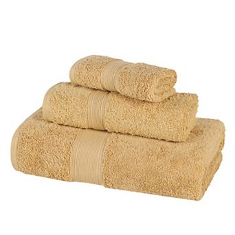 SUPERIOR Oregon Solid Cotton 3 pc Towel Set