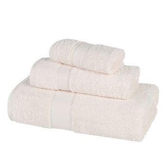 SUPERIOR Oregon Solid Cotton 3 pc Towel Set
