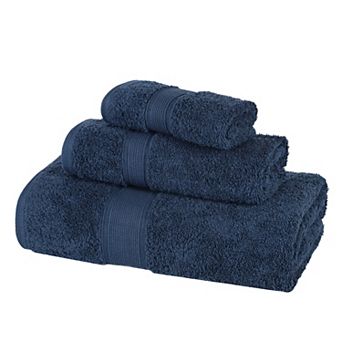 SUPERIOR Oregon Solid Cotton 3 pc Towel Set