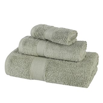 SUPERIOR Oregon Solid Cotton 3 pc Towel Set