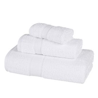 SUPERIOR Oregon Solid Cotton 3 pc Towel Set