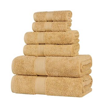 SUPERIOR Oregon Solid Cotton 6 pc Towel Set