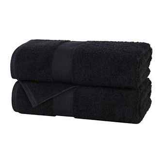 SUPERIOR Oregon Solid Cotton 2 pc Bath Sheet Set