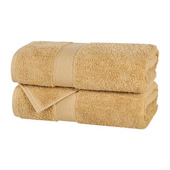 SUPERIOR Oregon Solid Cotton 2 pc Bath Sheet Set