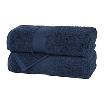 SUPERIOR Oregon Solid Cotton 2 pc Bath Sheet Set