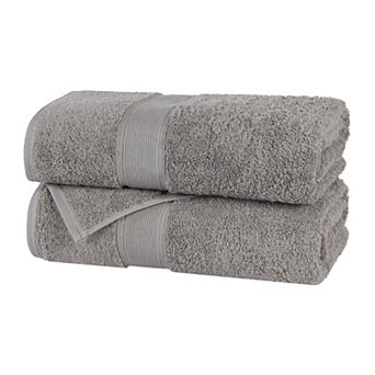 SUPERIOR Oregon Solid Cotton 2 pc Bath Sheet Set