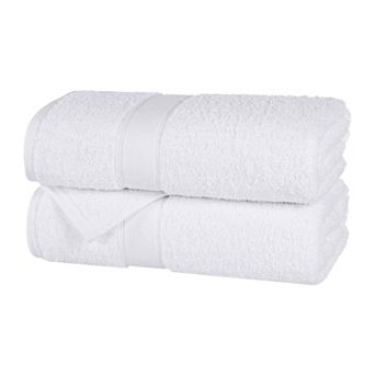 SUPERIOR Oregon Solid Cotton 2 pc Bath Sheet Set