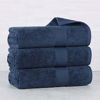 SUPERIOR Oregon Solid Cotton 3-pc. Bath Towel Set