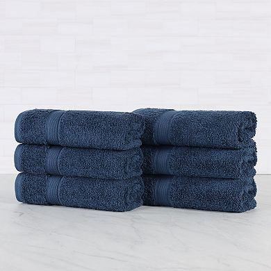 SUPERIOR Oregon Solid Cotton 6-pc. Hand Towel Set