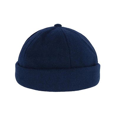 Epoch Hats Company Men's Rolled Cuff Fisherman Wool Winter Cap