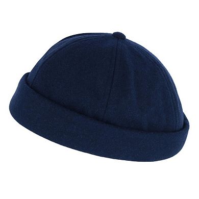 Epoch Hats Company Men's Rolled Cuff Fisherman Wool Winter Cap