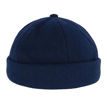 Epoch Hats Company Men's Rolled Cuff Fisherman Wool Winter Cap