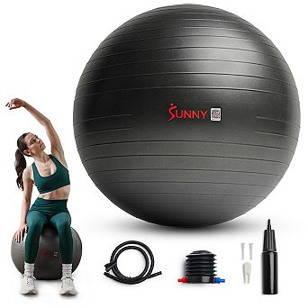 Sunny Health & Fitness Premium Yoga Ball