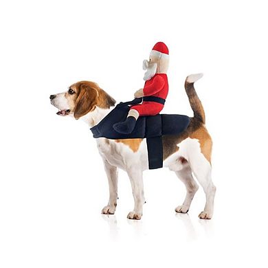 Midlee Santa Claus Jockey Dog Costume