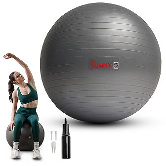 Sunny Health & Fitness Premium Yoga Ball