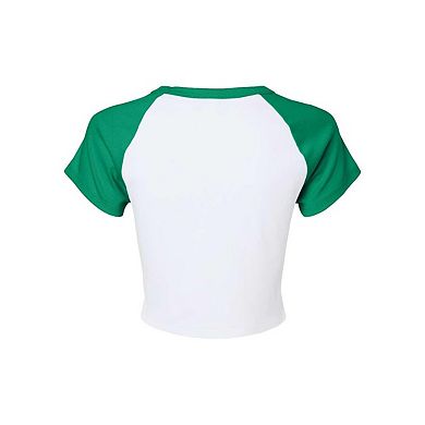 BELLA + CANVAS Women´s Micro Rib Raglan Baby Tee
