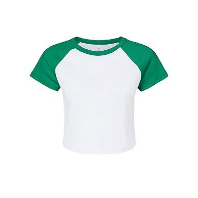 BELLA + CANVAS Women´s Micro Rib Raglan Baby Tee