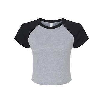 BELLA + CANVAS Women´s Micro Rib Raglan Baby Tee