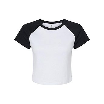 BELLA + CANVAS Women´s Micro Rib Raglan Baby Tee