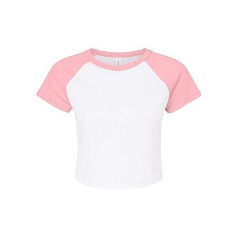 BELLA + CANVAS Women´s Micro Rib Raglan Baby Tee