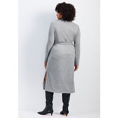 Avenue Women's Plus Size Ray Of Light Sweater Dress