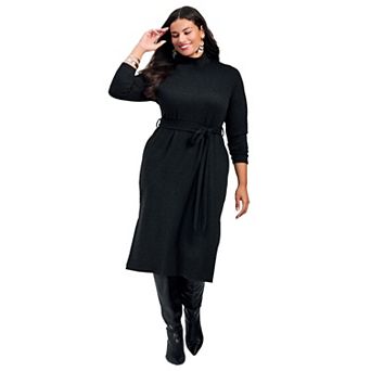 Avenue Women's Plus Size Ray Of Light Sweater Dress