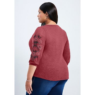 Avenue Women's Plus Size Amity Top