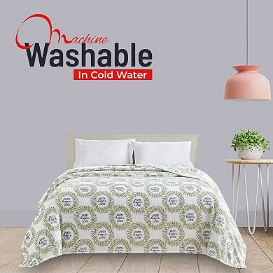 Ultra-Soft Microplush Blanket, Faith Hope Love Design, Affordable Luxury for Cozy Comfort