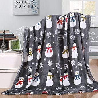 Ultra Soft Holiday Fleece Blanket