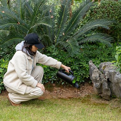 Handheld Seed Spreader Adjustable Shaker
