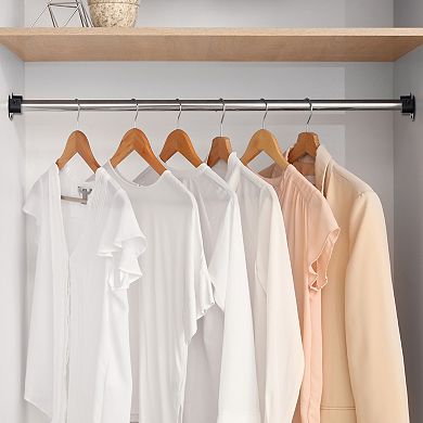 8Pcs Stainless Steel Closet Rod Brackets, U-Shaped