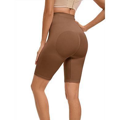 3 Packs Women's Control Waist High Elasticity Thigh Shapers High-Waisted Hip Lifter Control Panties