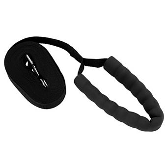 Training Dog Leash, 19.7ft Long Puppy Leashes with Foam Handle for Small Medium Dogs, Black