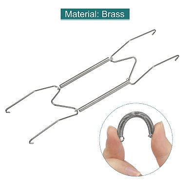 10Pcs Plate Hanger, Brass Invisible Wall Plate Hangers with 10Pcs Wall Hooks for Decorative Plates